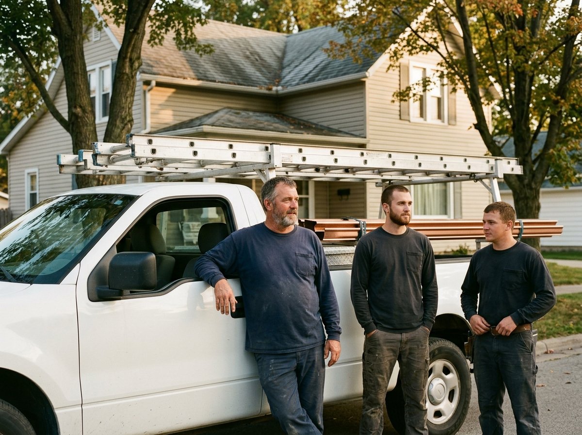 Indianapolis homes with well-maintained gutters